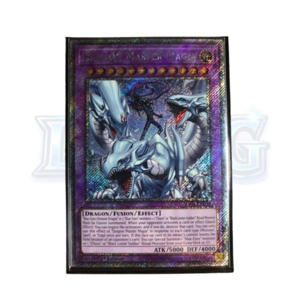 Dragon Master Magia RA04-EN055 Platinum Secret Rare — thẻ bài Yu-Gi-Oh chính hãng