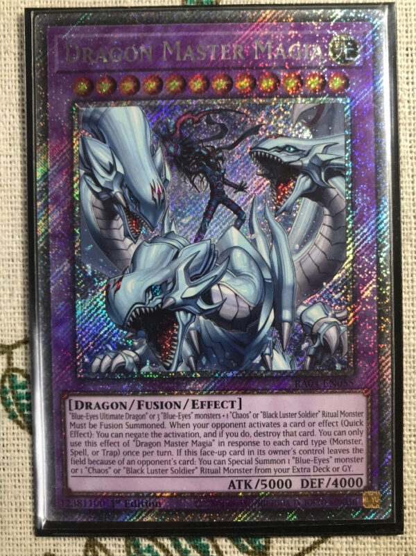 RA04-EN055 - Dragon Master Magia - Platinum Secret Rare [UK]
