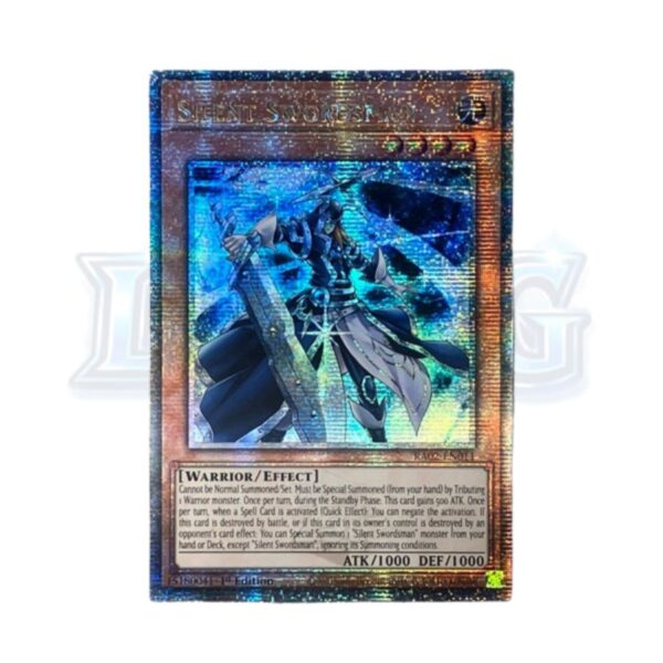 Silent Swordsman RA02-EN011 Quarter Century Rare — thẻ bài Yu-Gi-Oh chính hãng