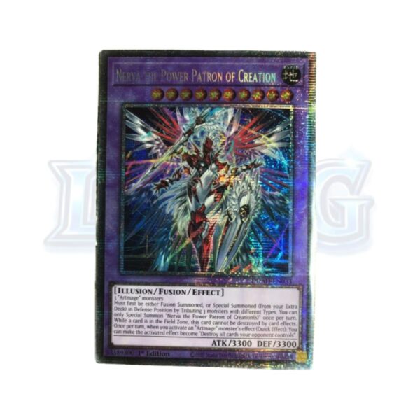 Nerva the Power Patron of Creation DUAD-EN033 Starlight Rare — thẻ bài Yu-Gi-Oh chính hãng
