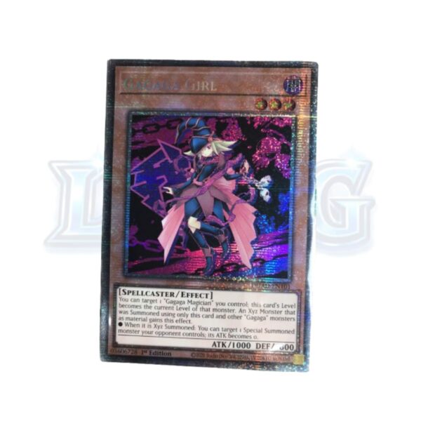 Gagaga Girl Alternate Art DUAD-EN101 Starlight Rare — thẻ bài Yu-Gi-Oh chính hãng