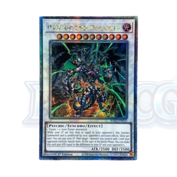 Psychic End Punisher RA02-EN032 Quarter Century Rare — thẻ bài Yu-Gi-Oh chính hãng