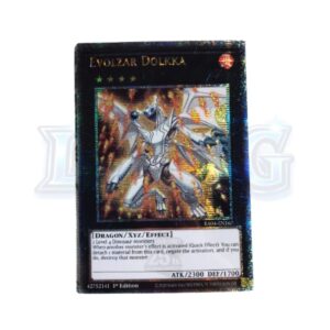 2 Evolzar Dolkka RA04-EN167 Quarter Century Secret Rare — thẻ bài Yu-Gi-Oh chính hãng