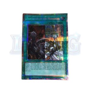 Pantheism of the Monarchs CR08-AES20 Quarter Century Secret Rare — thẻ bài Yu-Gi-Oh chính hãng