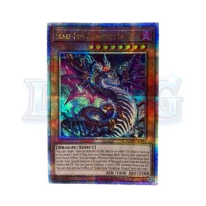 Snake-Eyes Flamberge Dragon AGOV-AE010 Quarter Century Secret Rare — thẻ bài Yu-Gi-Oh chính hãng