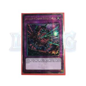 2 Destructive Daruma Karma Cannon RA04-EN103 Quarter Century Secret Rare — thẻ bài Yu-Gi-Oh chính hãng