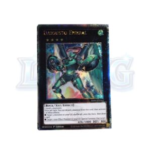 2 Daigusto Emeral RA04-EN163 Quarter Century Secret Rare — thẻ bài Yu-Gi-Oh chính hãng