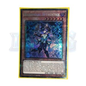 3 Nightmare Apprentice MP25-EN004 Quarter Century Secret Rare — thẻ bài Yu-Gi-Oh chính hãng