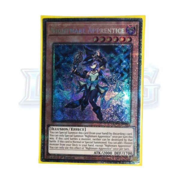 Nightmare Apprentice MP25-EN004 Quarter Century Secret Rare — thẻ bài Yu-Gi-Oh chính hãng