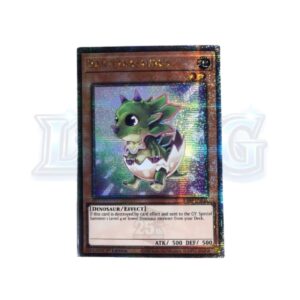 3 Babycerasaurus RA04-EN131 Quarter Century Secret Rare — thẻ bài Yu-Gi-Oh chính hãng