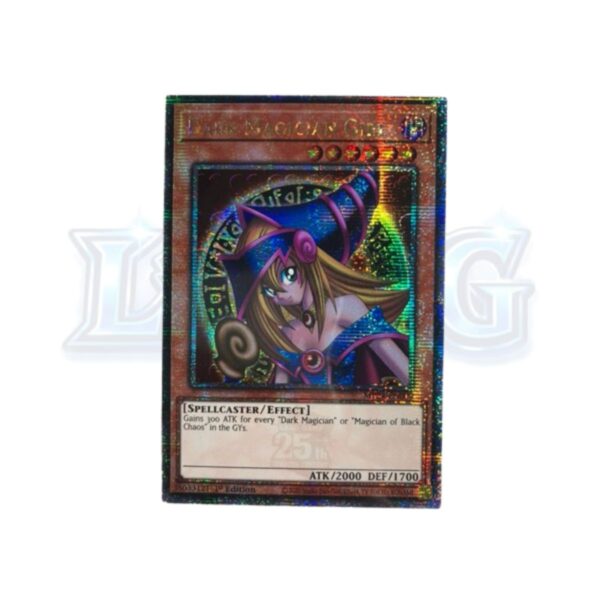4 Dark Magician Girl MP24-EN009 Quarter Century Secret Rare — thẻ bài Yu-Gi-Oh chính hãng