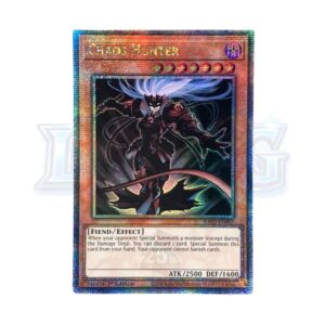 4 Chaos Hunter RA02-EN007 Quarter Century Rare — thẻ bài Yu-Gi-Oh chính hãng