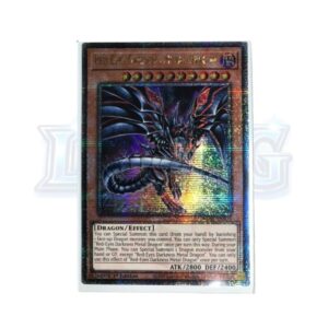 4 Red-Eyes Darkness Metal Dragon RA04-EN003 Quarter Century Secret Rare — thẻ bài Yu-Gi-Oh chính hãng