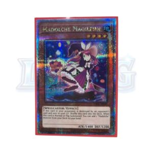 Madolche Magileine CR05-AE040 Quarter Century Secret Rare — thẻ bài Yu-Gi-Oh chính hãng