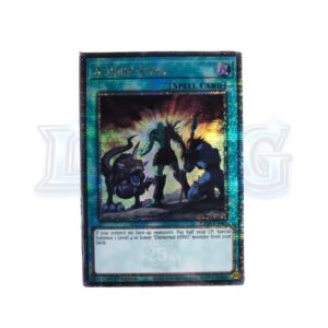 4 A Hero Lives RA04-EN087 Quarter Century Secret Rare — thẻ bài Yu-Gi-Oh chính hãng