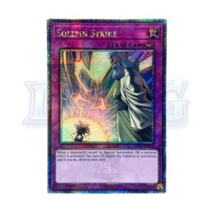 4 Solemn Strike RA02-EN079 Quarter Century Rare — thẻ bài Yu-Gi-Oh chính hãng