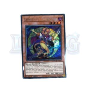 Lunalight Gold Leo DUAD-EN005 Secret Rare — thẻ bài Yu-Gi-Oh chính hãng
