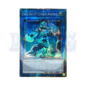 Mekk-Knight Crusadia Avramax RA01-EN044 Quarter Century Secret Rare — thẻ bài Yu-Gi-Oh chính hãng