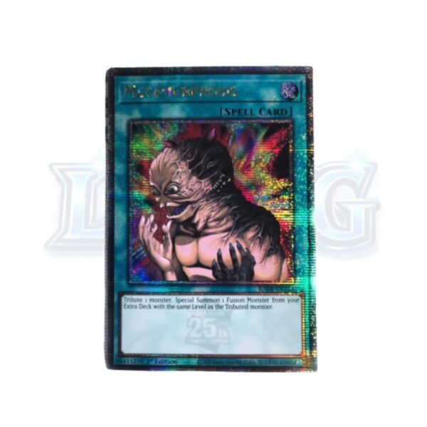 Metamorphosis RA04-EN123 Quarter Century Secret Rare — thẻ bài Yu-Gi-Oh chính hãng