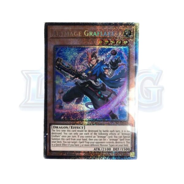 Artmage Graflare DUAD-EN010 Starlight Rare — thẻ bài Yu-Gi-Oh chính hãng