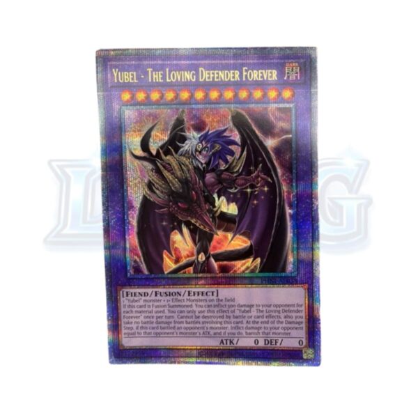 .jpg Yubel The Loving Defender Forever PHNI-AE038 Quarter Century Secret Rare — thẻ bài Yu-Gi-Oh chính hãng